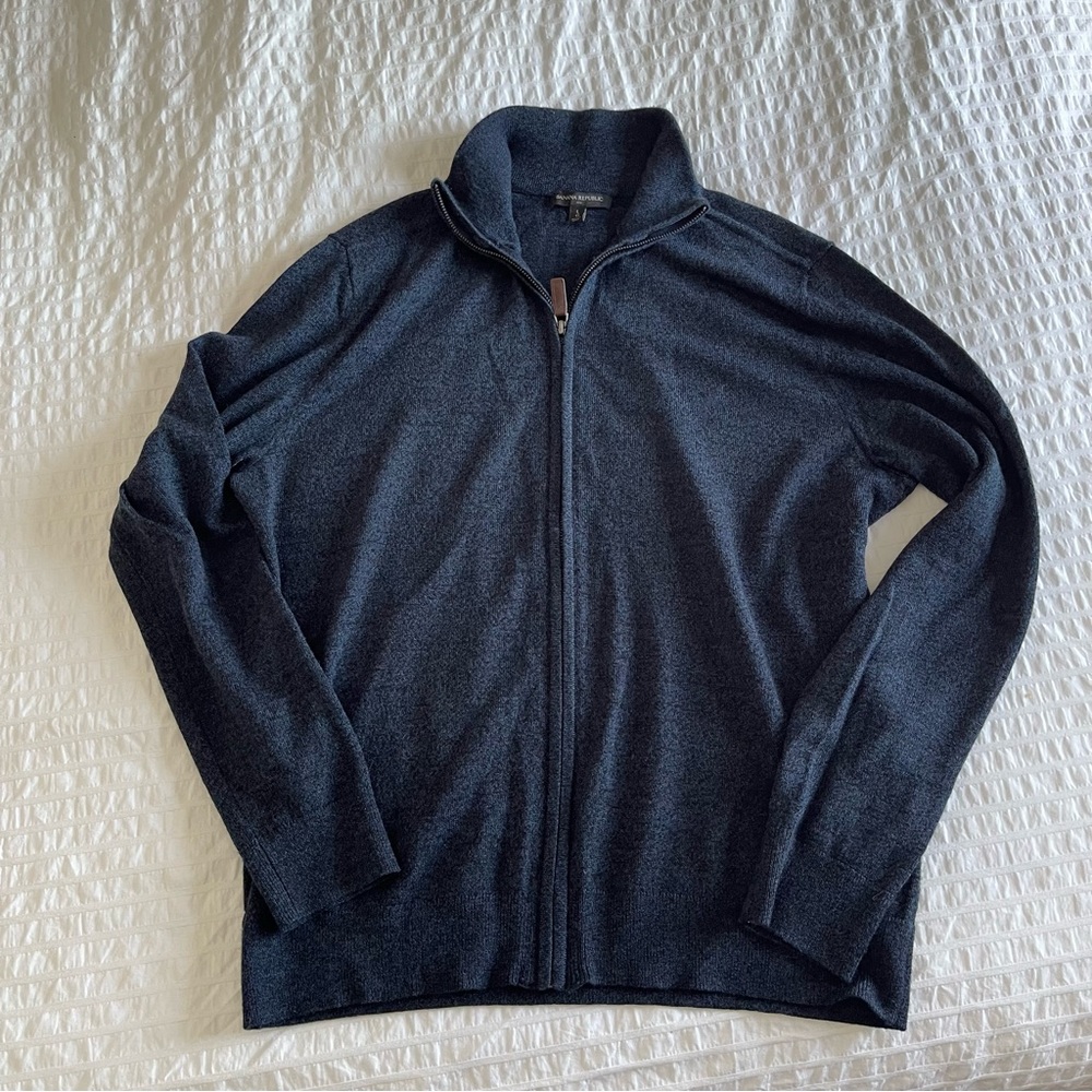 Banana Republic Zip up Cardigan